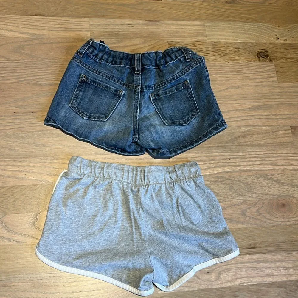 Two Pairs Old Navy Girls Size 8 Shorts